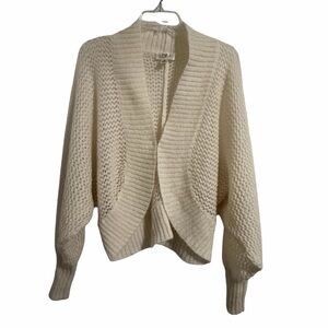 Ann Taylor LOFT Cream Cardigan Sweater - M